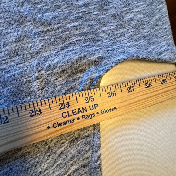 Lou & Grey Sweatshirt Womens XL Heather Gray 3/4 Sleeve Athleisure Cozy - Picture 5 of 7